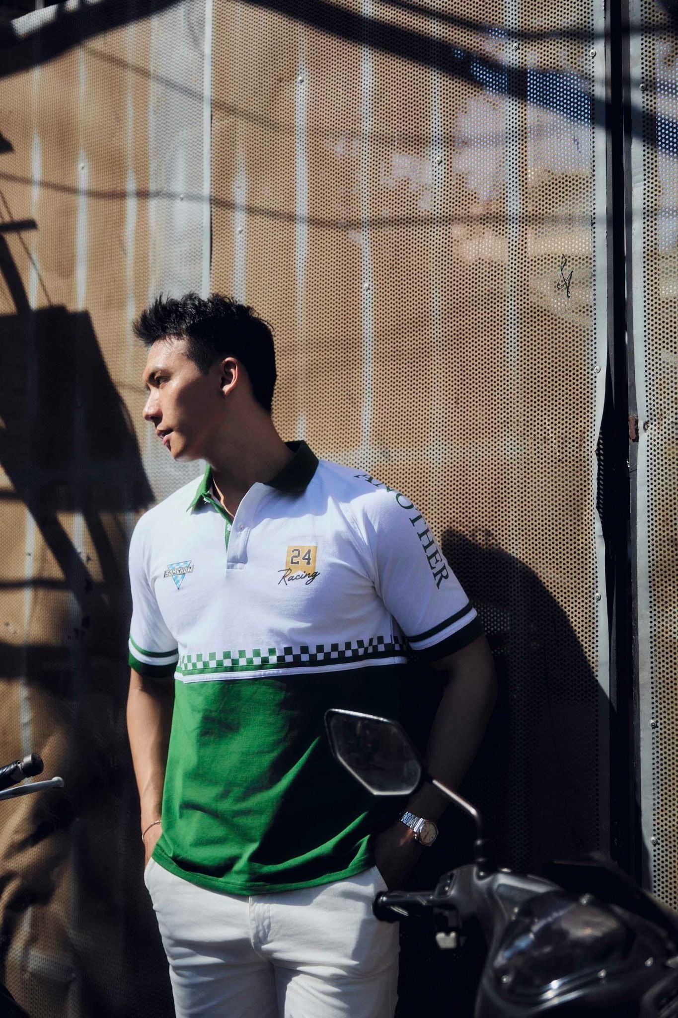 Áo Polo Downline Greenie