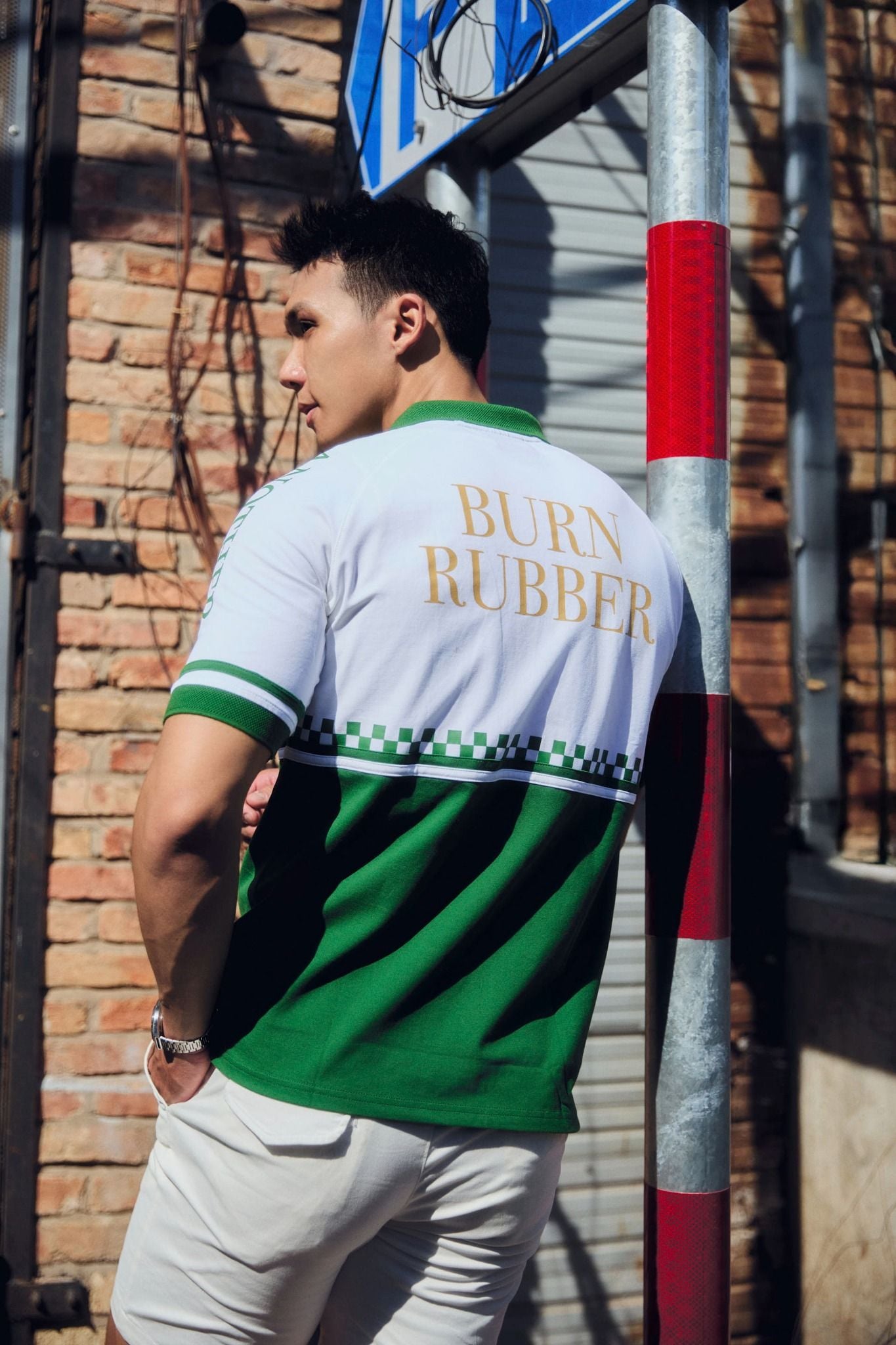 Áo Polo Downline Greenie