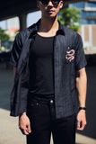 Áo Sơ Mi Layering Black VS