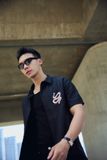 Áo Sơ Mi Layering Black VS