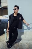 Áo Sơ Mi Layering Black VS
