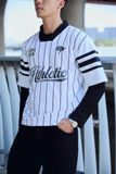 Áo Thun Boxy Athletic Stripes