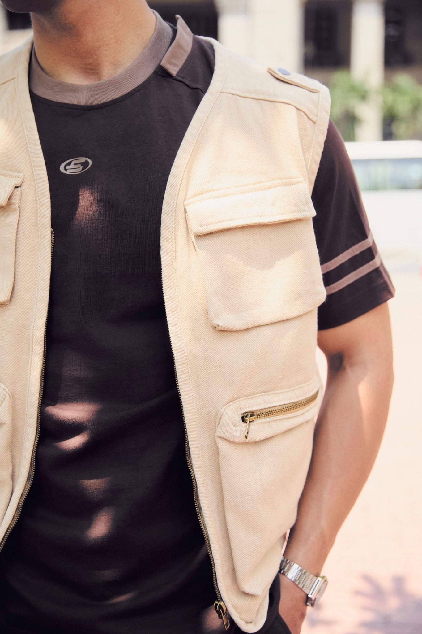 Áo Khoác Gile Swag Convi Camplife