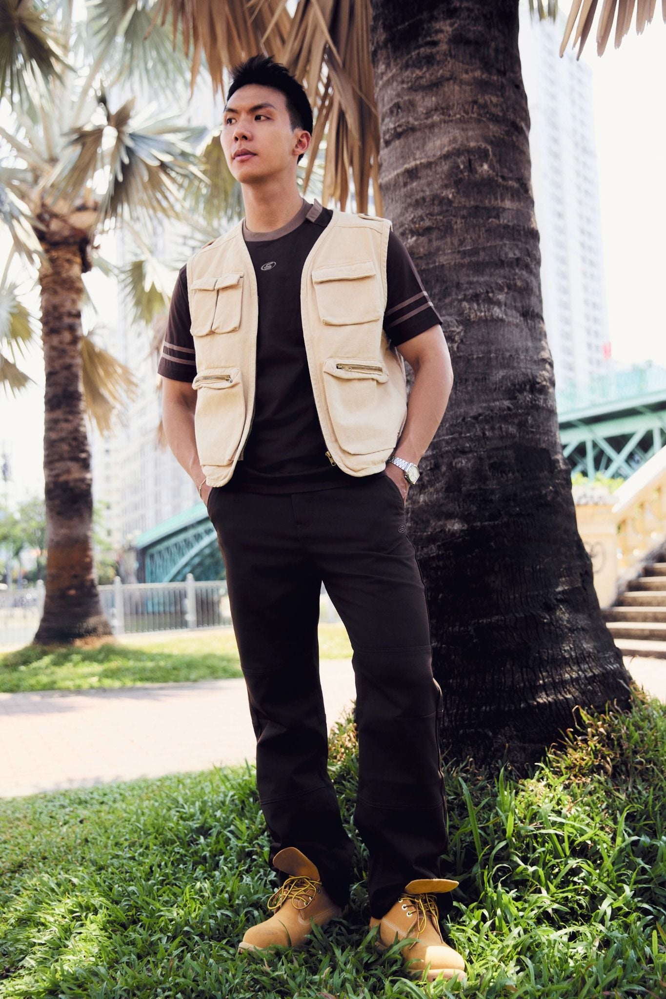 Áo Khoác Gile Swag Convi Camplife