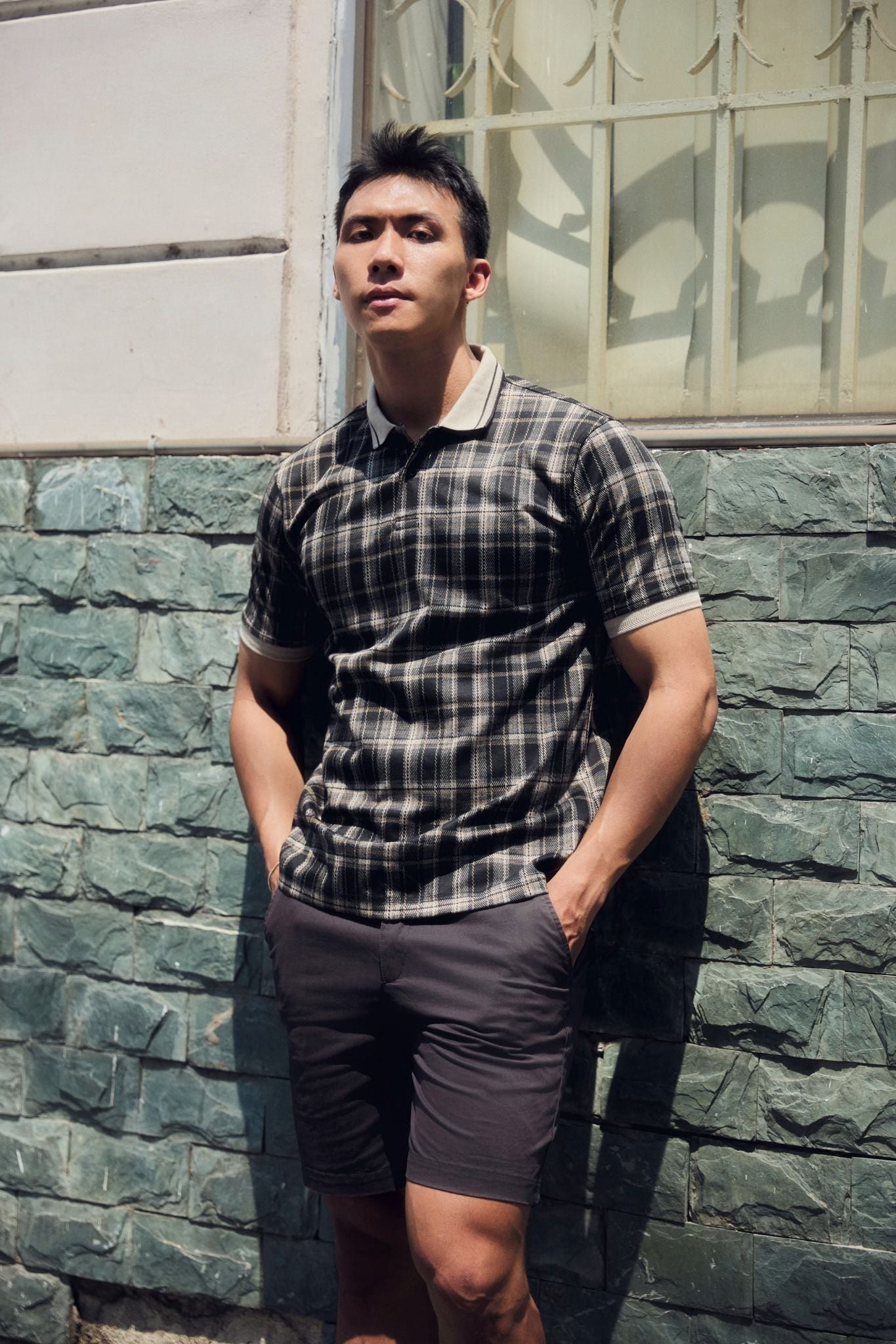 Quần Short Kaki August Basic