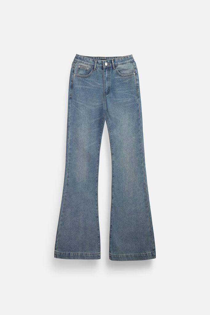  Quần Jean Low Rise Flare Style 