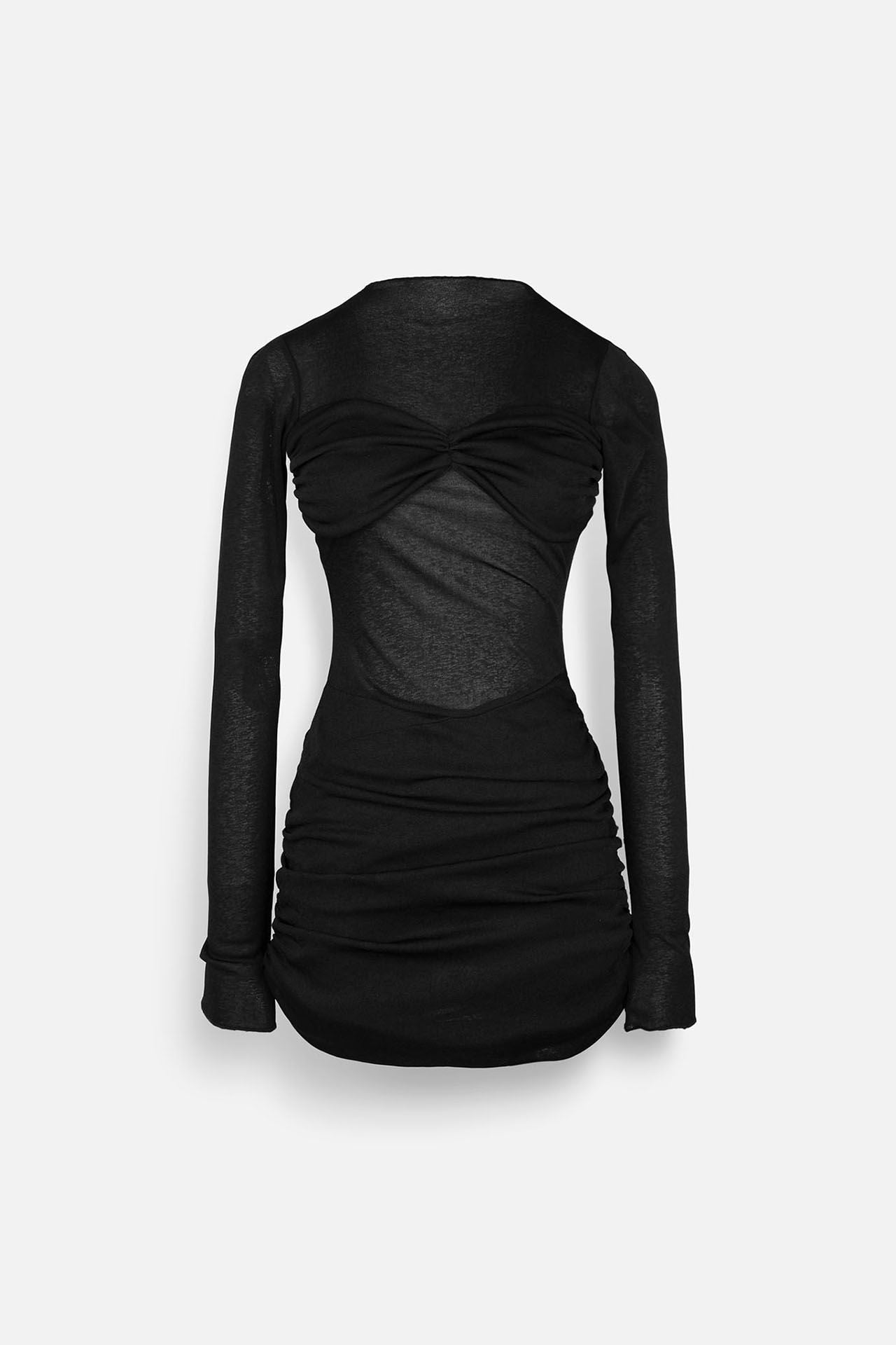 Đầm Ngắn Through Paper