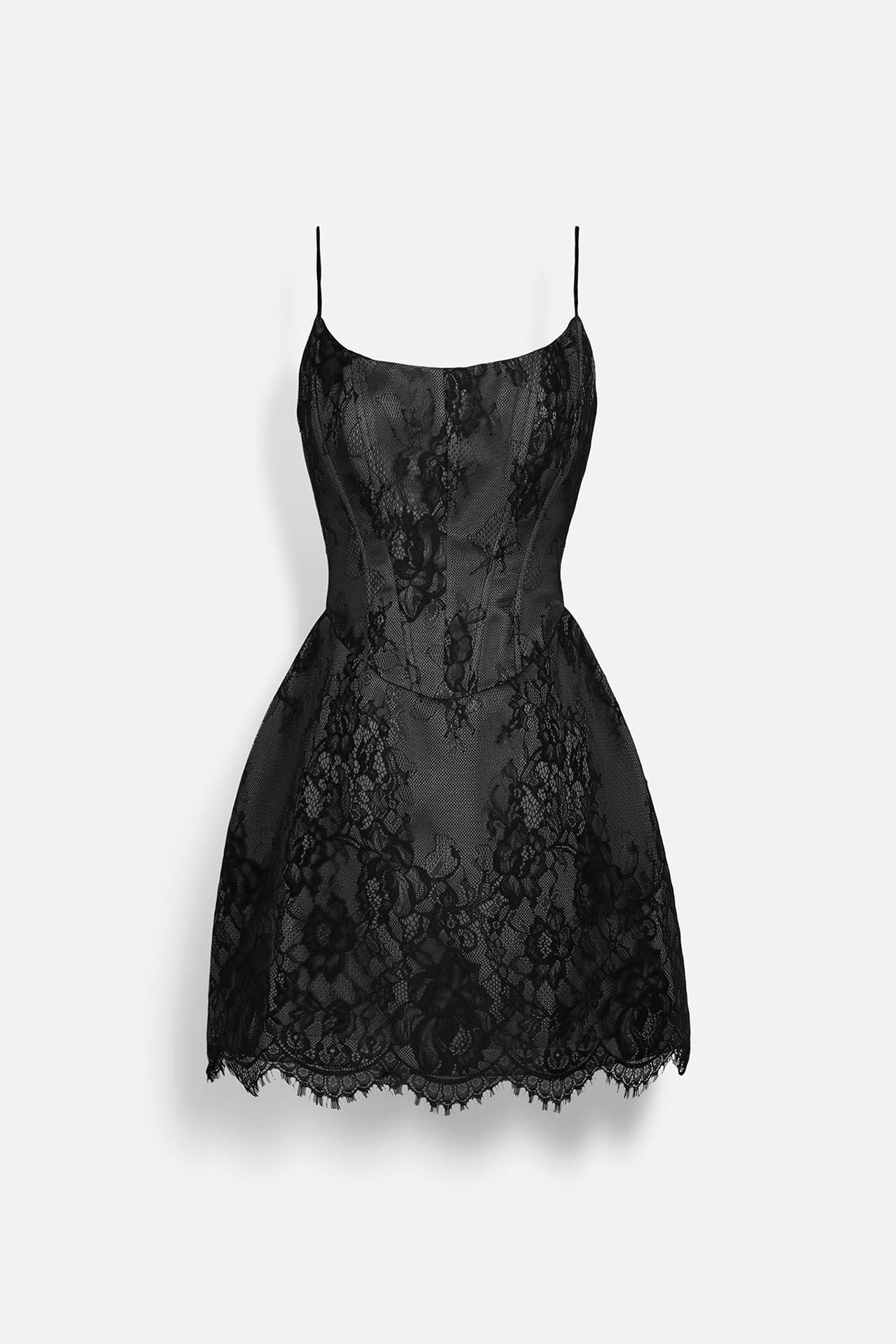 Đầm Ngắn Strappy Lacey Mini