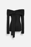 Áo Free Shoulder Long Sleeves