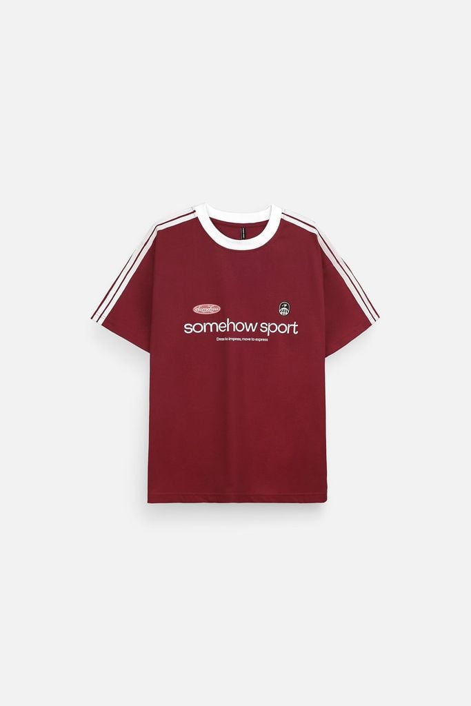  Áo Thun Sport Dual Lines 