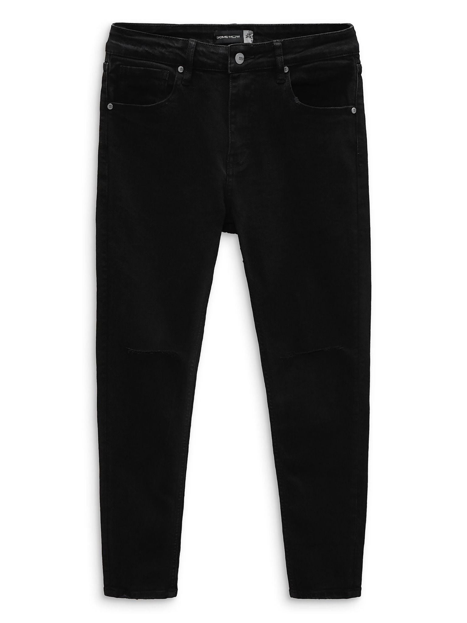 Quần Jean Skinny Light Cut Black