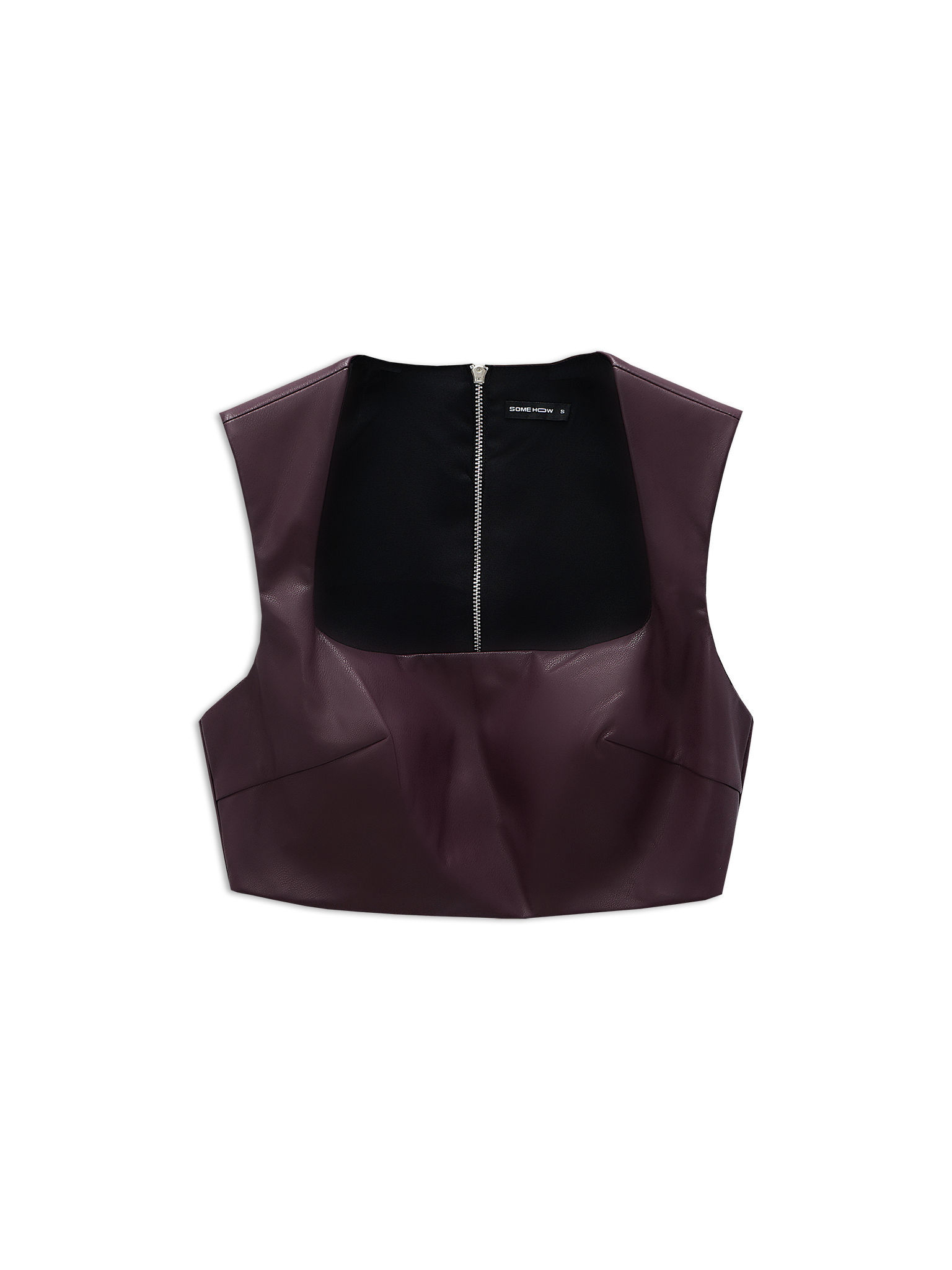 Áo Croptop Leather Combat