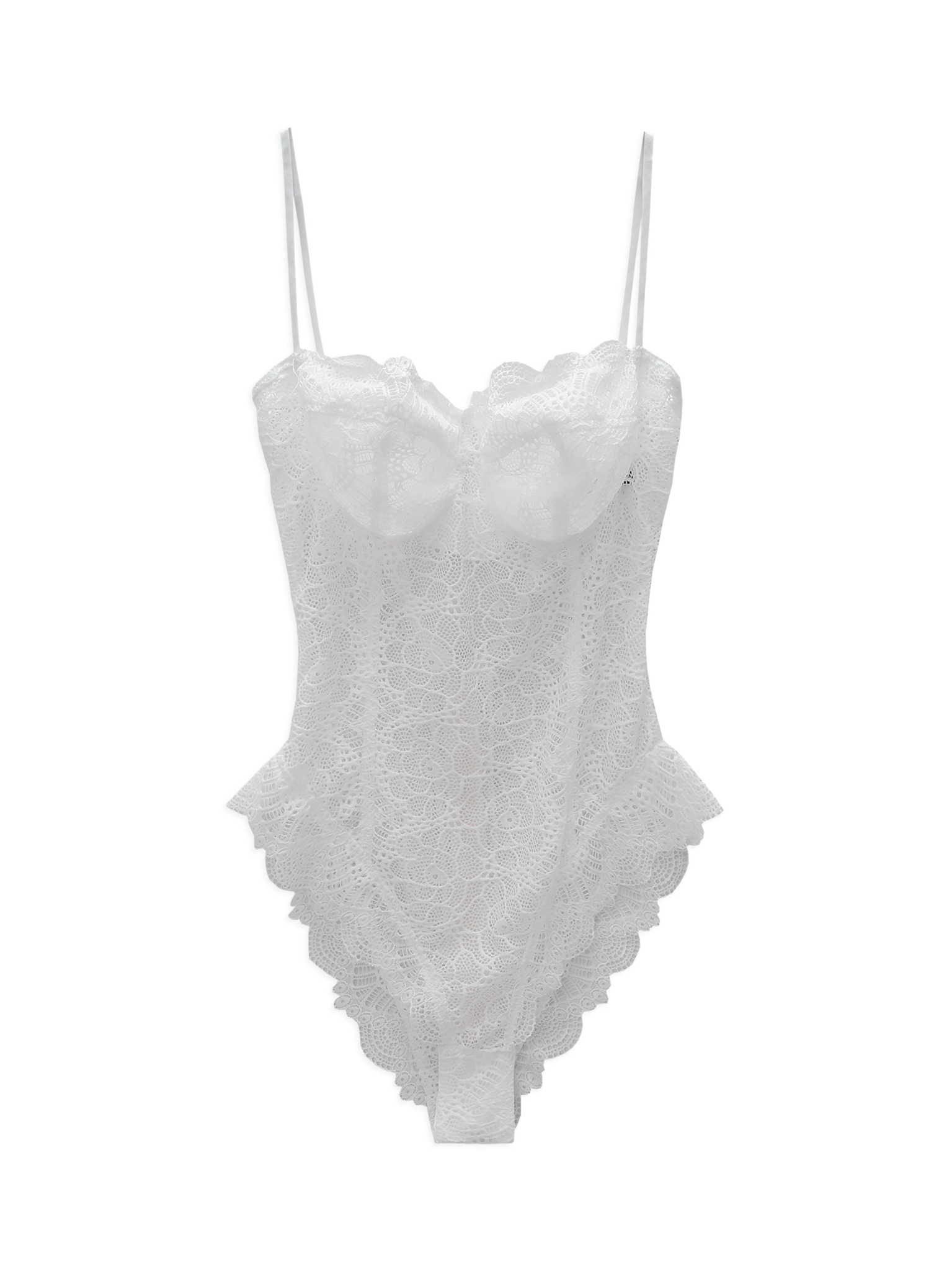 Áo Bodysuit Lingerie Lace