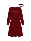 Đầm Dài Victoria Velvet