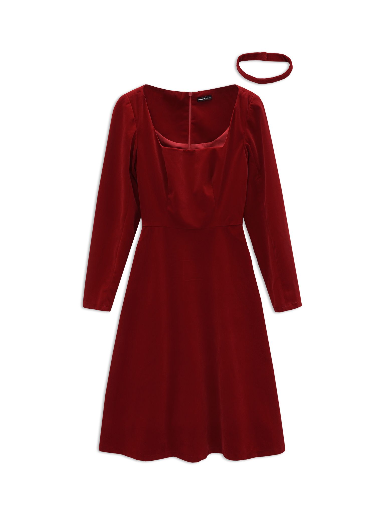 Đầm Dài Victoria Velvet
