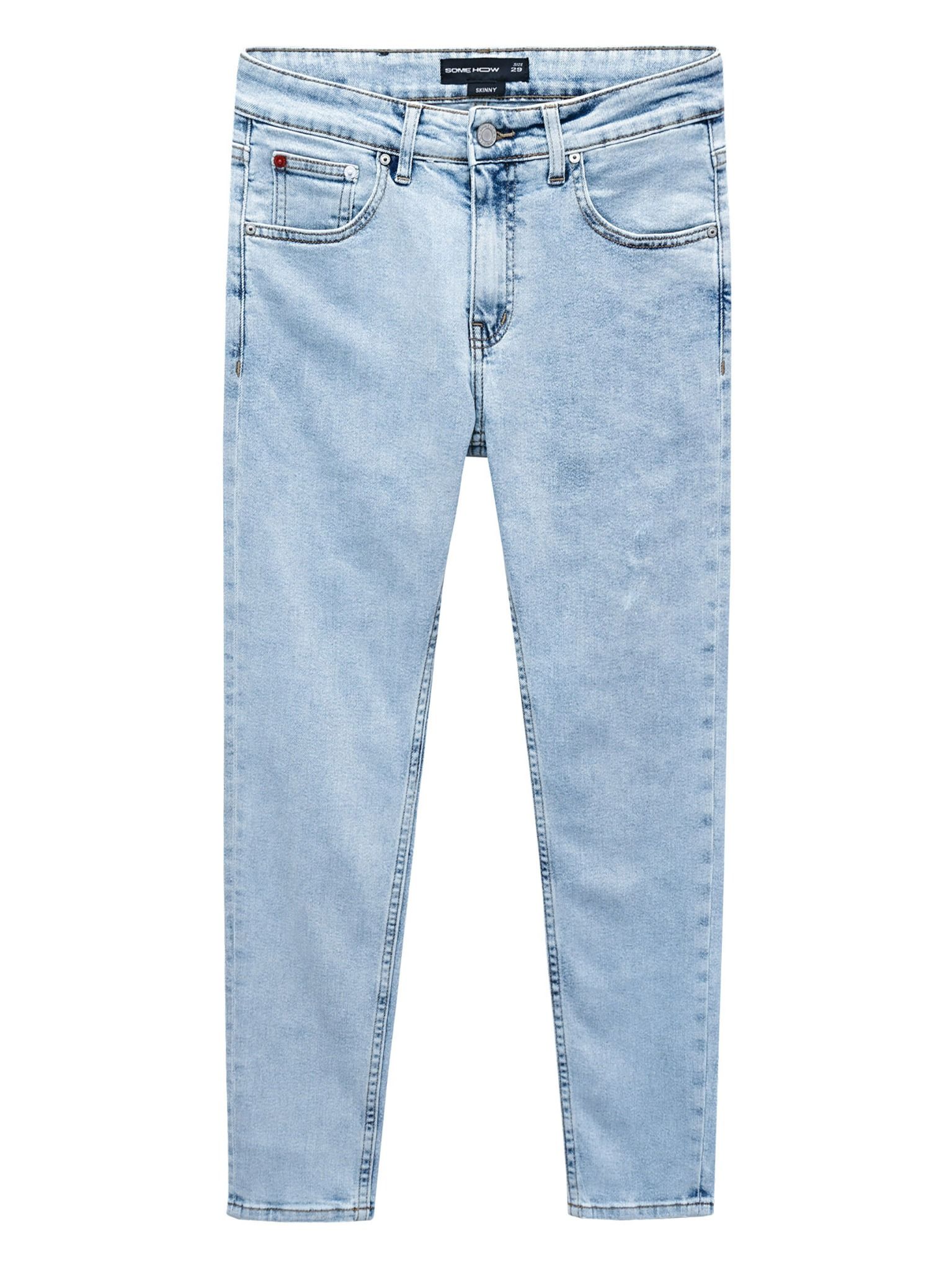 Quần Jean Skinny Redwhite Details Blue