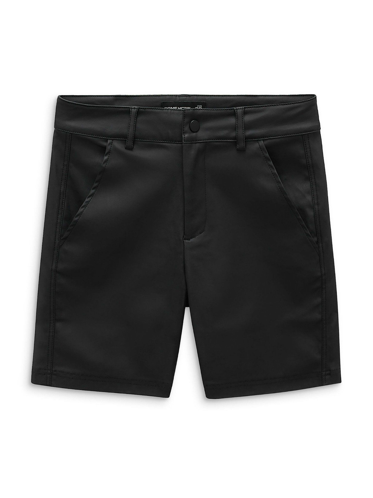 Quần Short Straight Matte Black