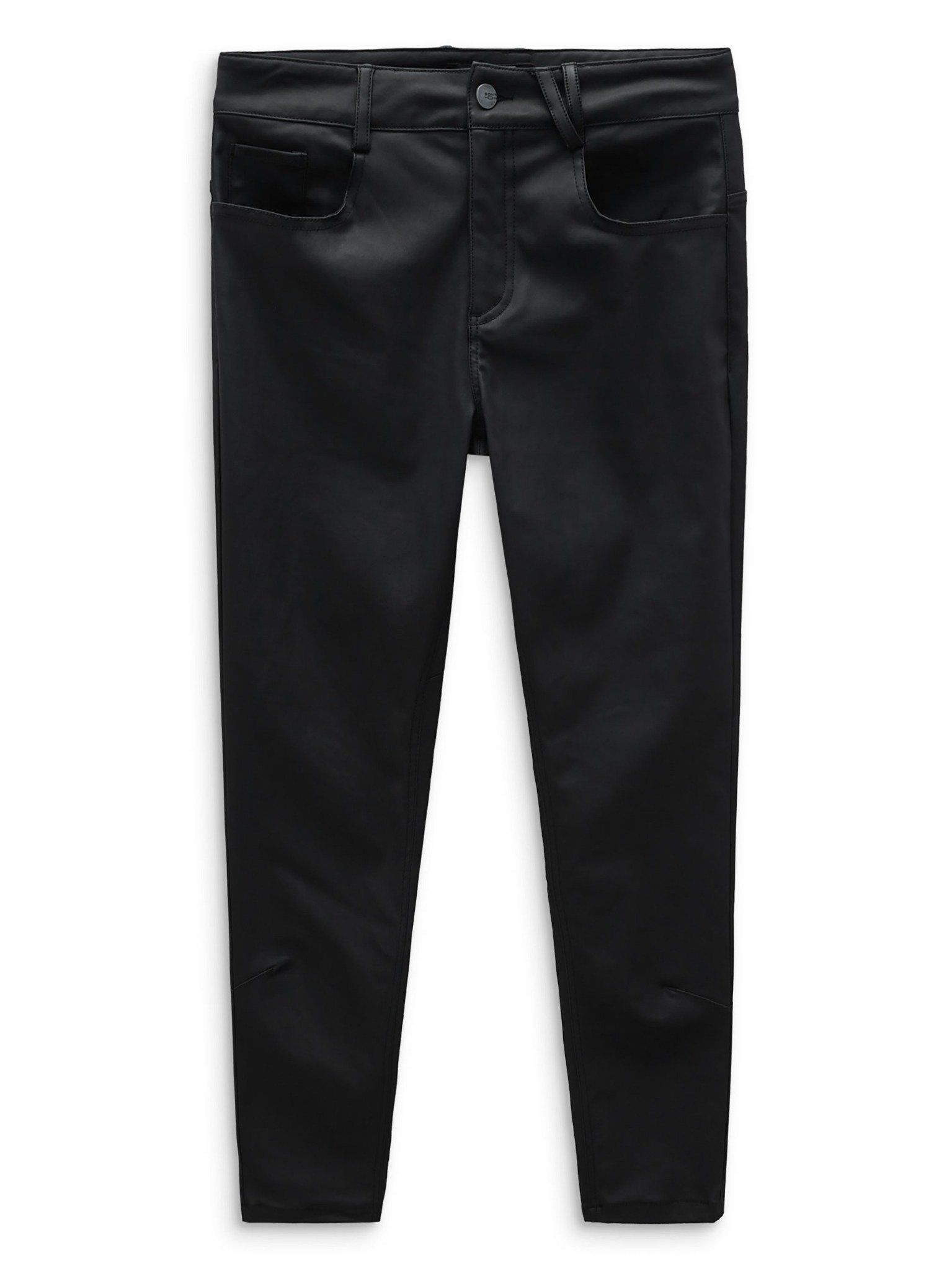 Quần Dài Skinny Leather Black