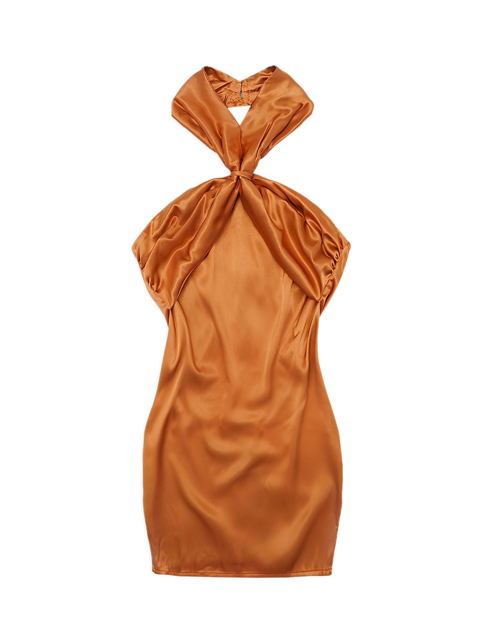 Đầm Ngắn Body Dress-Bow Neckline