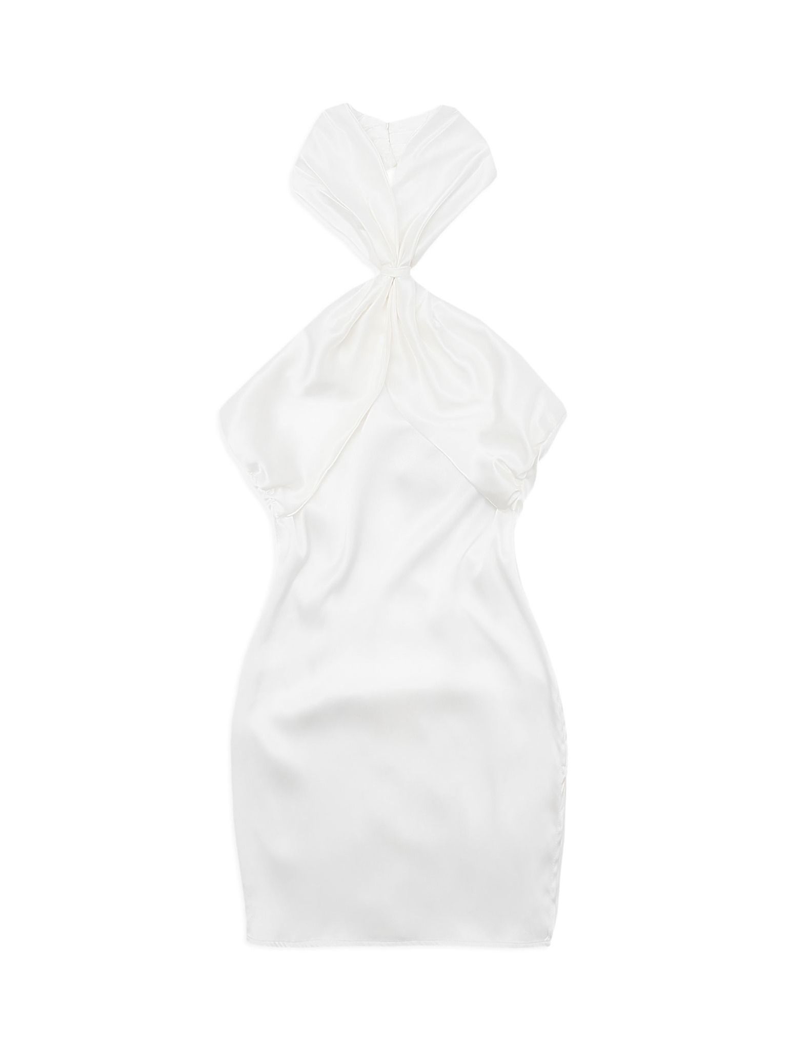 Đầm Ngắn Body Dress-Bow Neckline