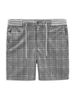 Set Polo Short Grey Check