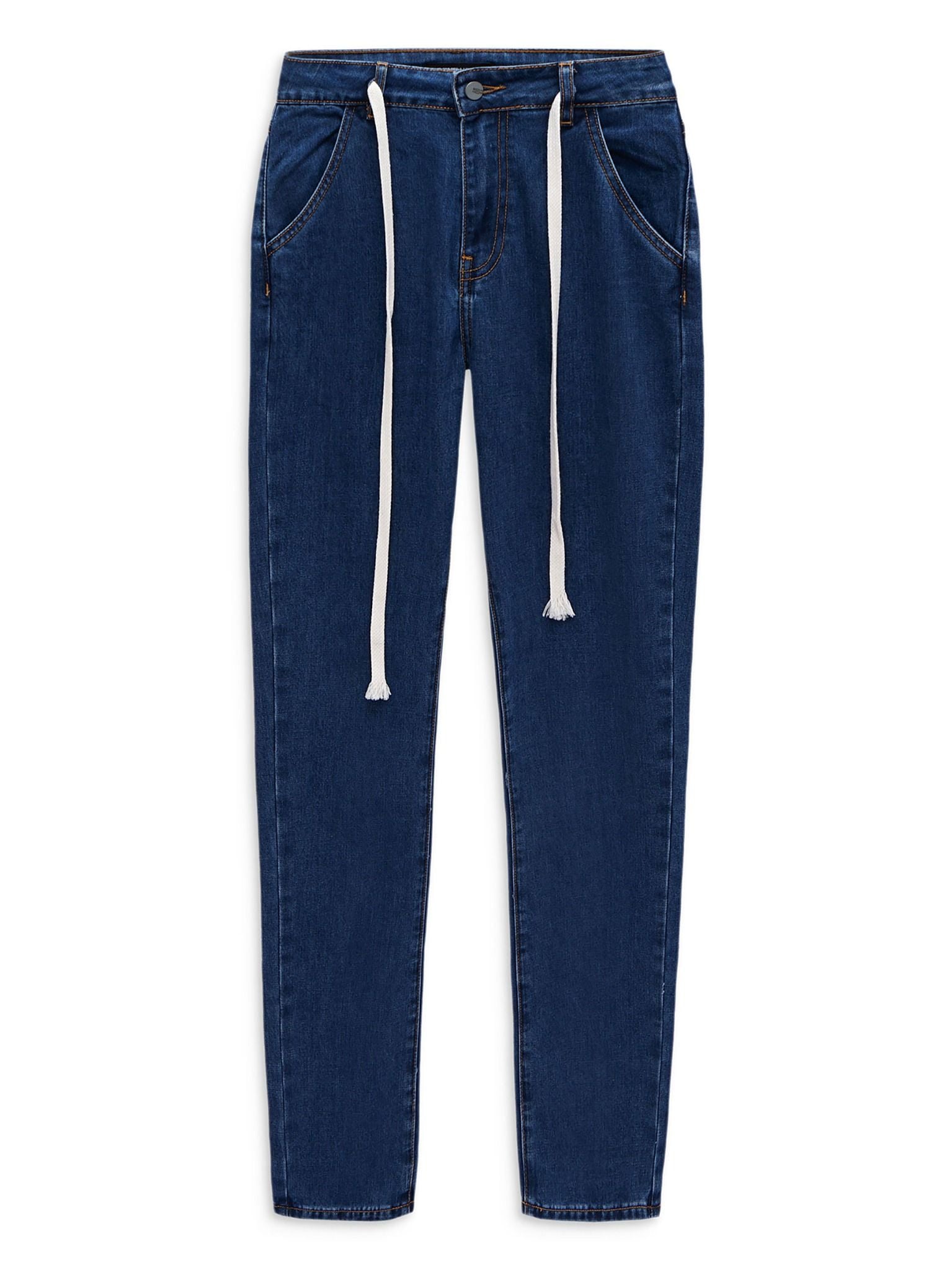 Quần Jean White String Blue