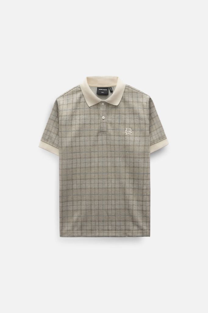  Áo Polo Glen Beige Tone 