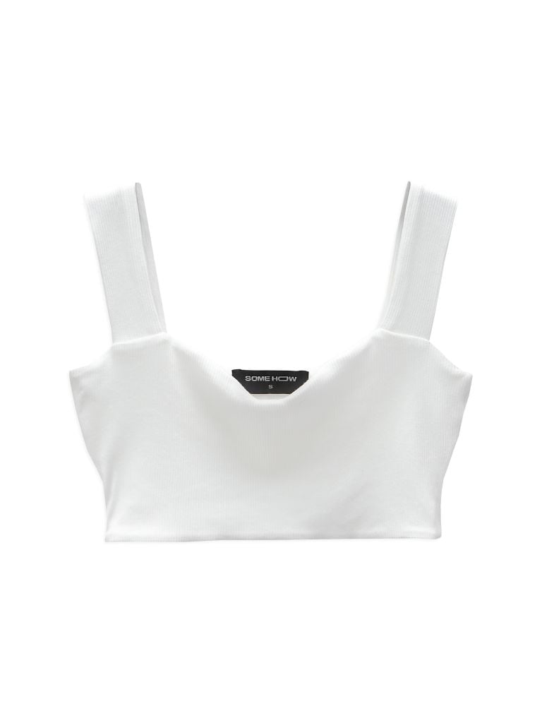  Áo Croptop Heart-chest 