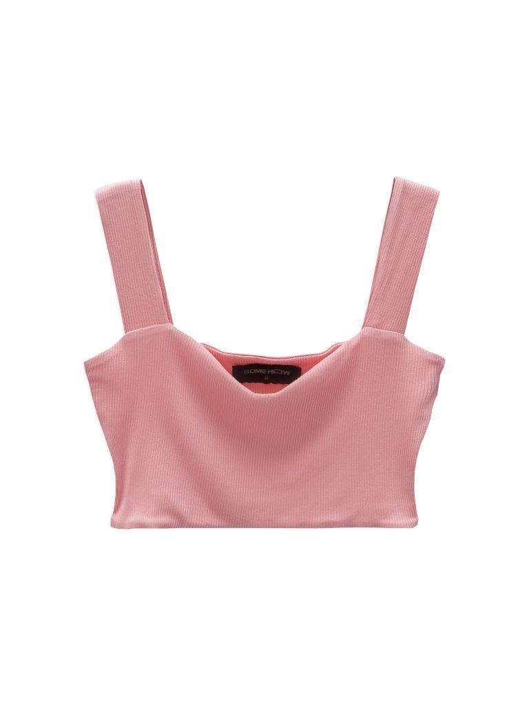  Áo Croptop Heart-chest 
