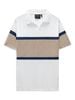 Áo Polo Midlane Beige Black White