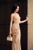 Đầm Dài Sleeveless Wrap Waist