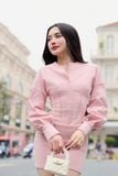 Đầm Ngắn Long Sleeves Corset Form