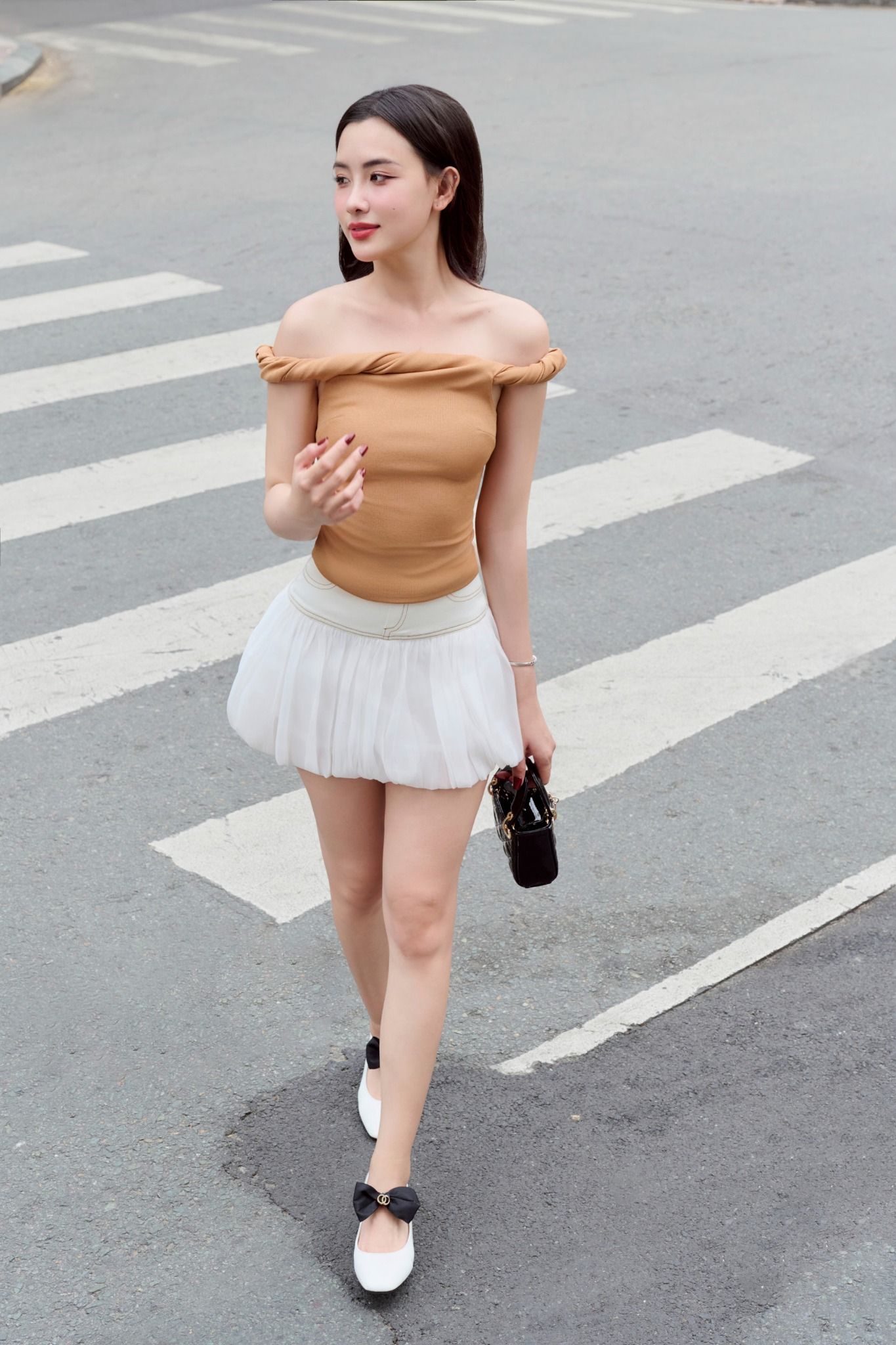 Chân Váy Ngắn Organ Pump