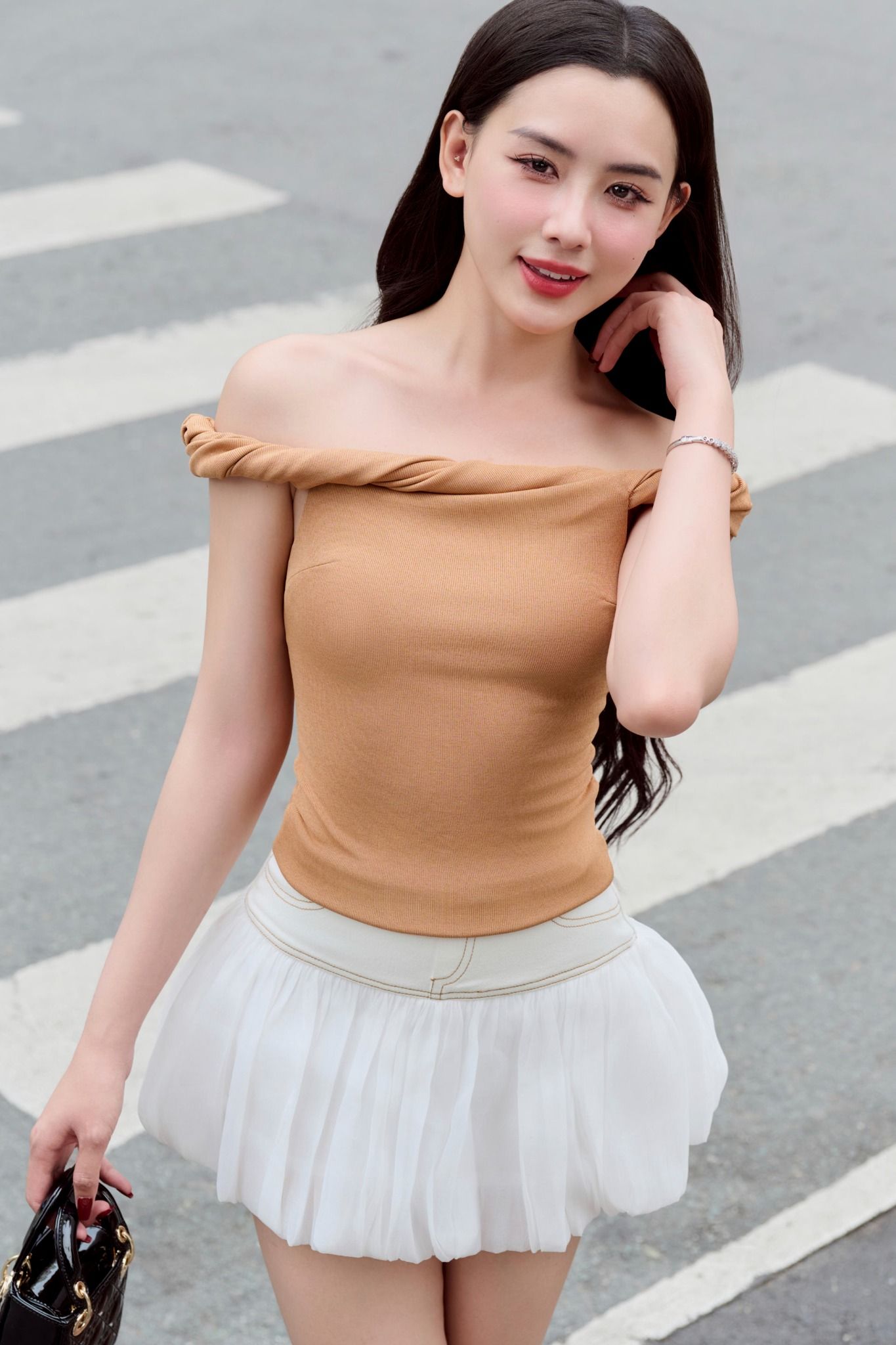 Chân Váy Ngắn Organ Pump