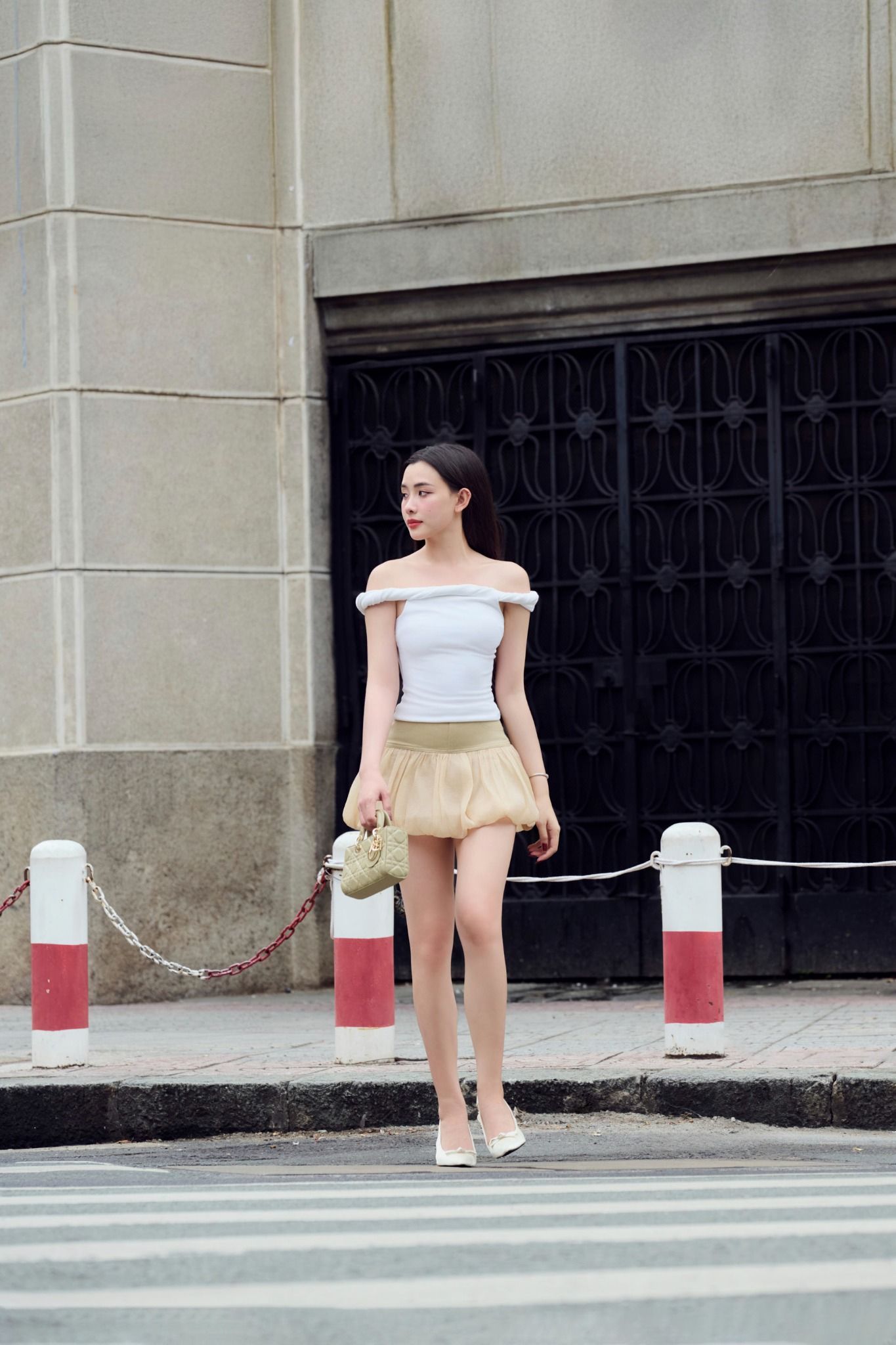 Chân Váy Ngắn Organ Pump