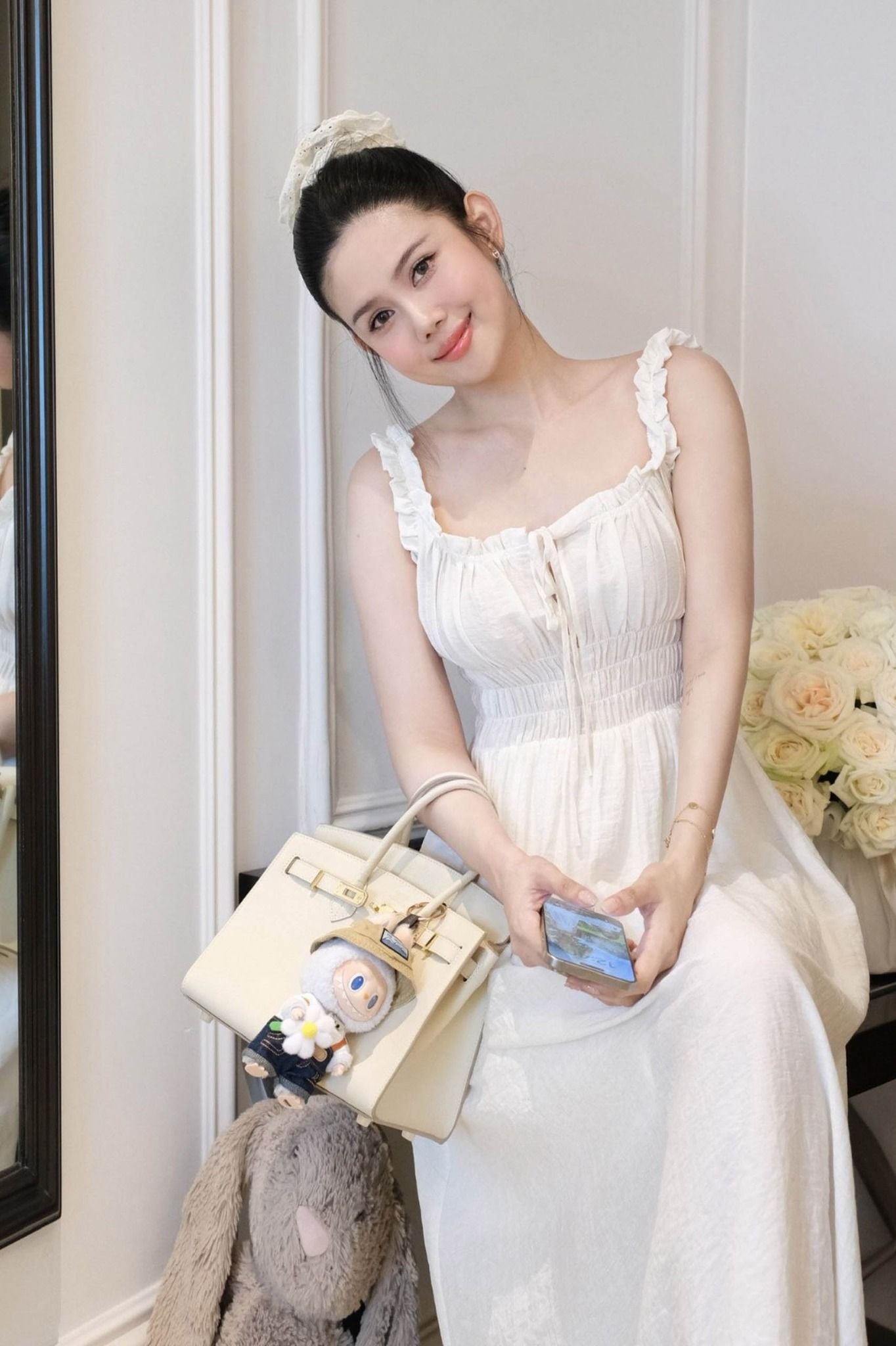Đầm Dài Corduroy Gentle