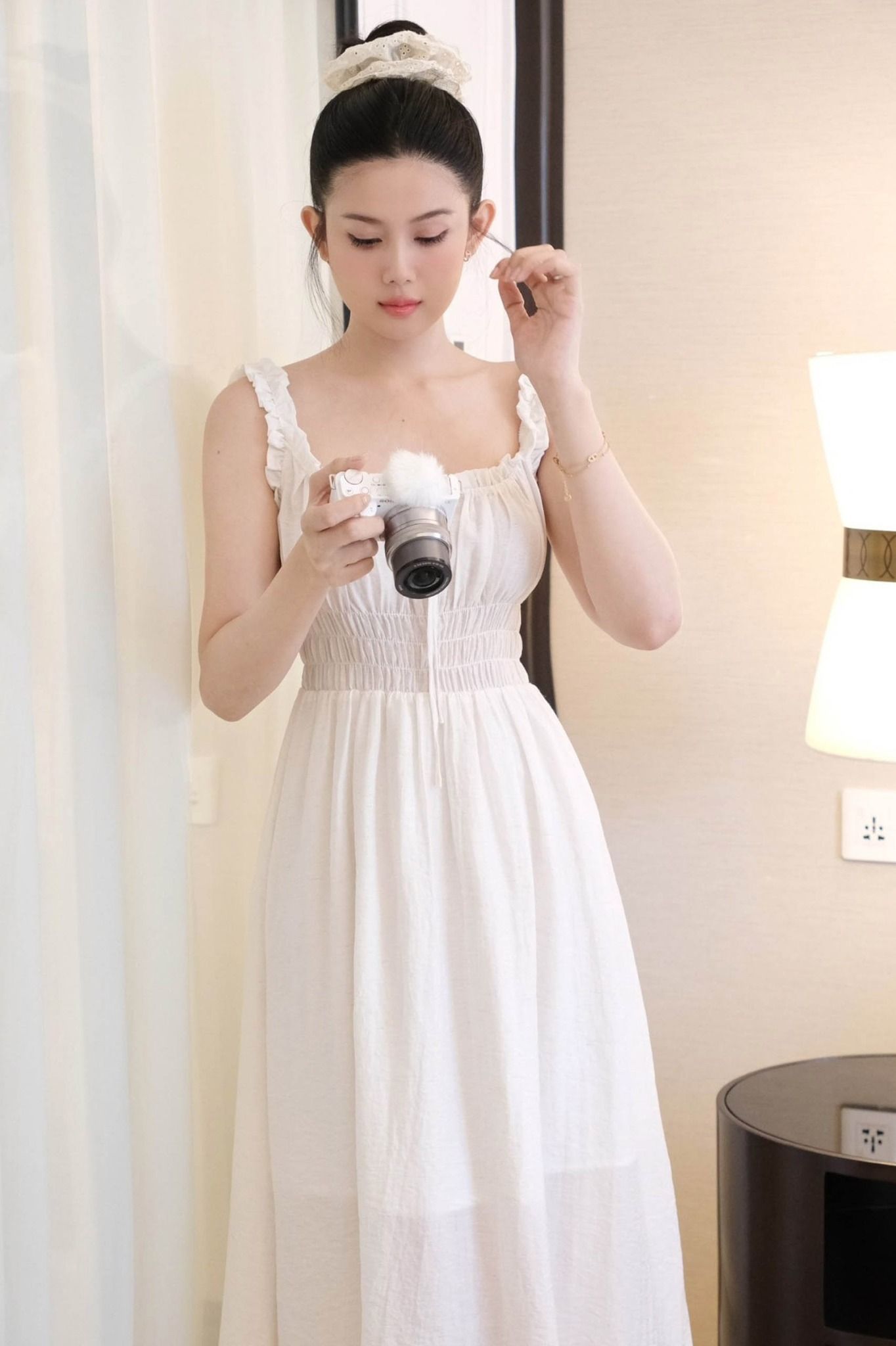 Đầm Dài Corduroy Gentle