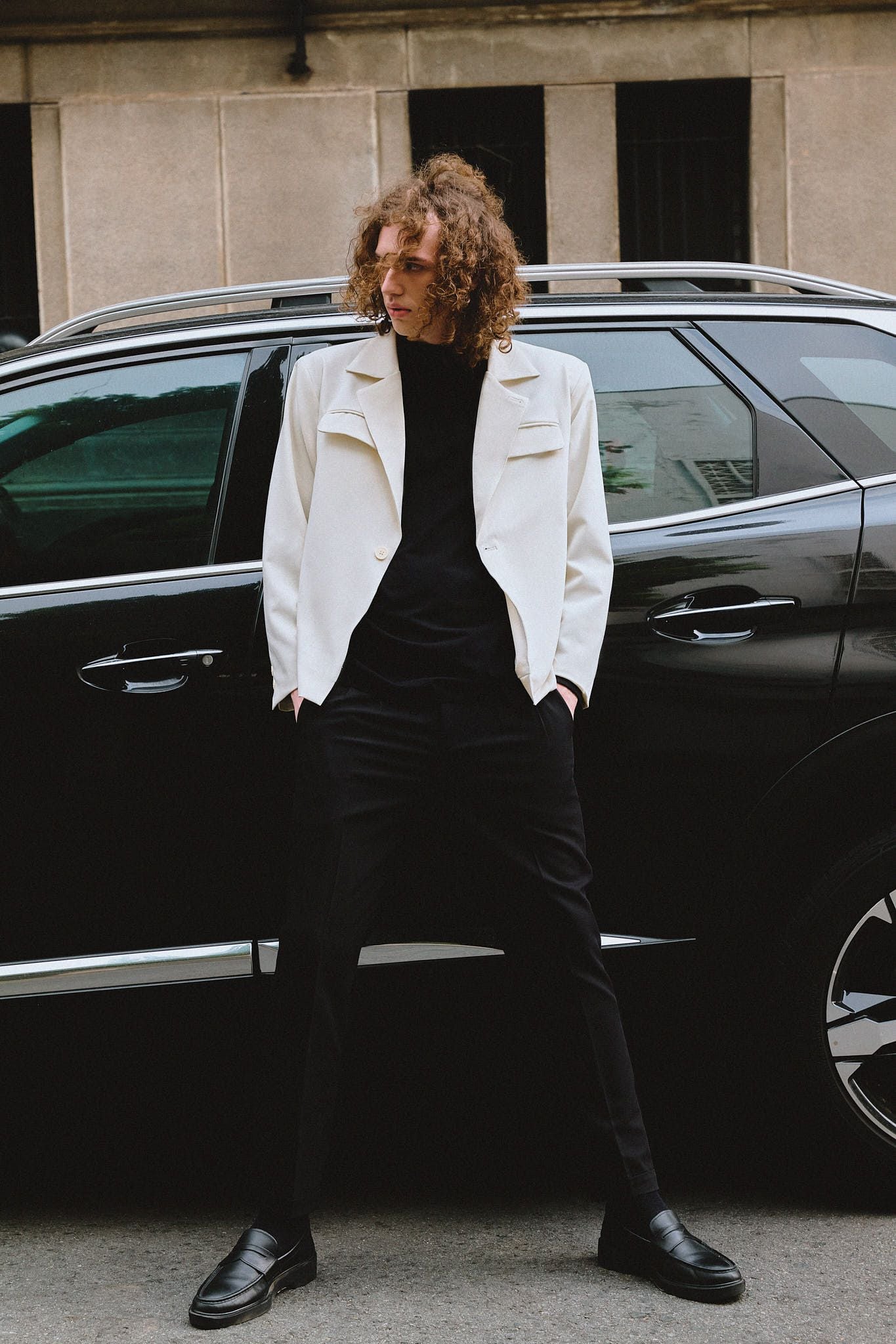  Áo Blazer Notch Lapel Gentle 