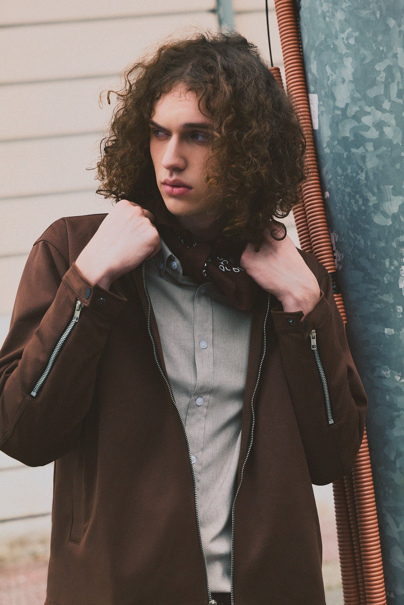 Áo Khoác Suede Brownies BTW