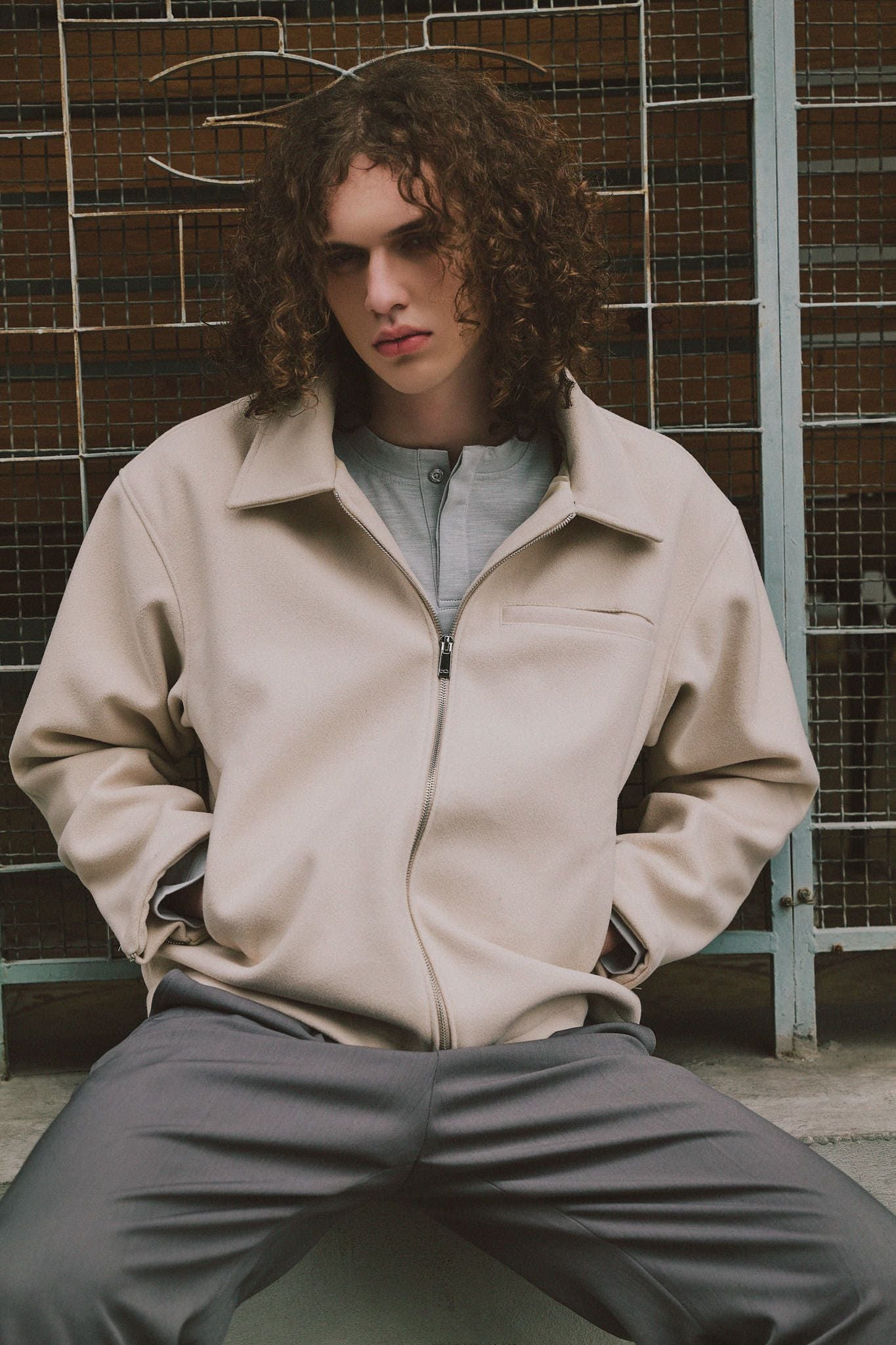  Áo Khoác Plain Flanelle 