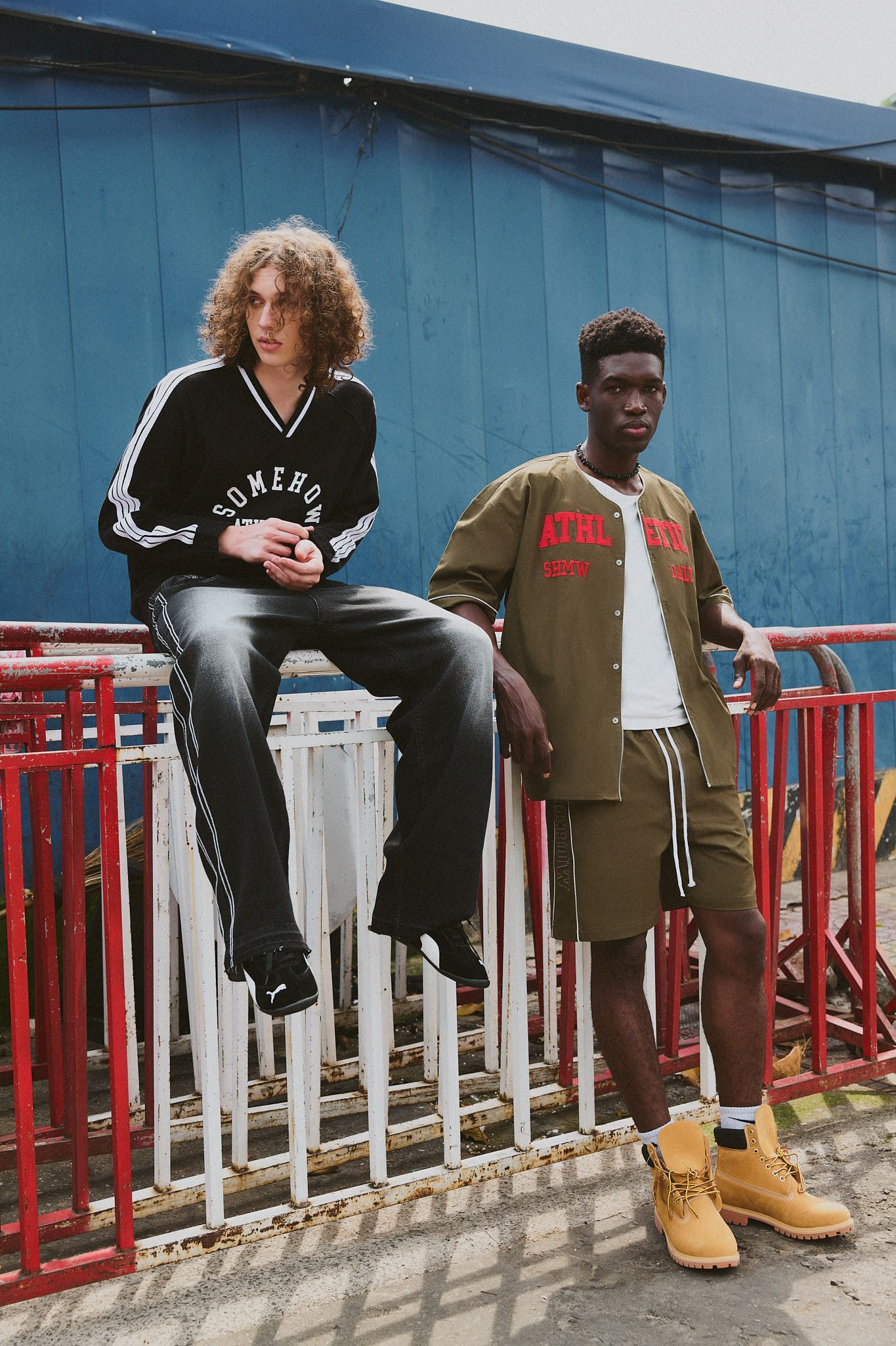 Quần Jean Relaxed Lineside