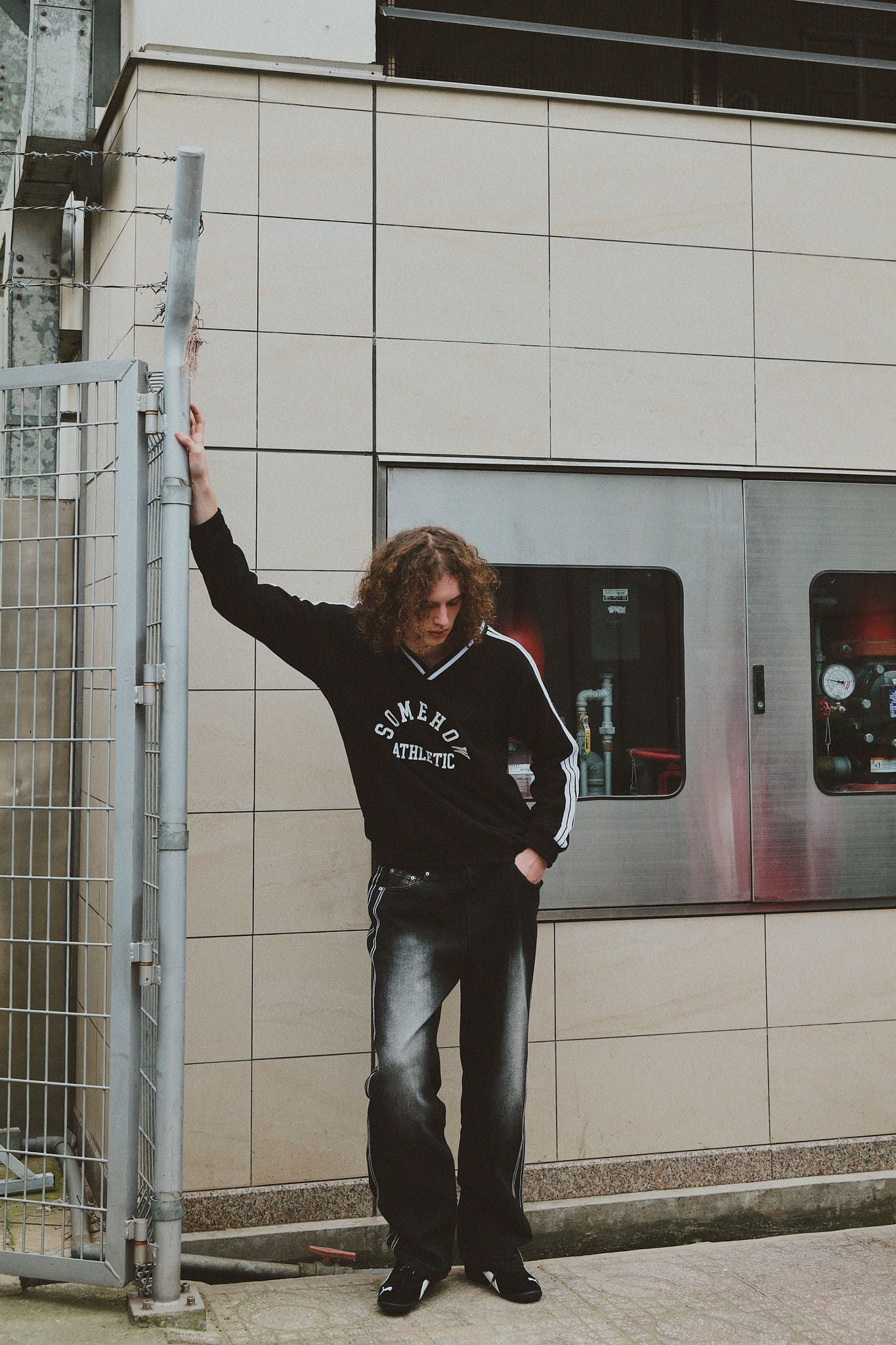 Quần Jean Relaxed Lineside