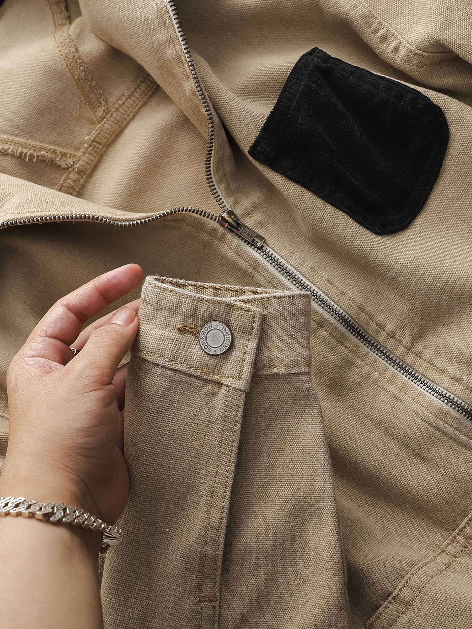 Áo Khoác Canvas Relaxed Camplife