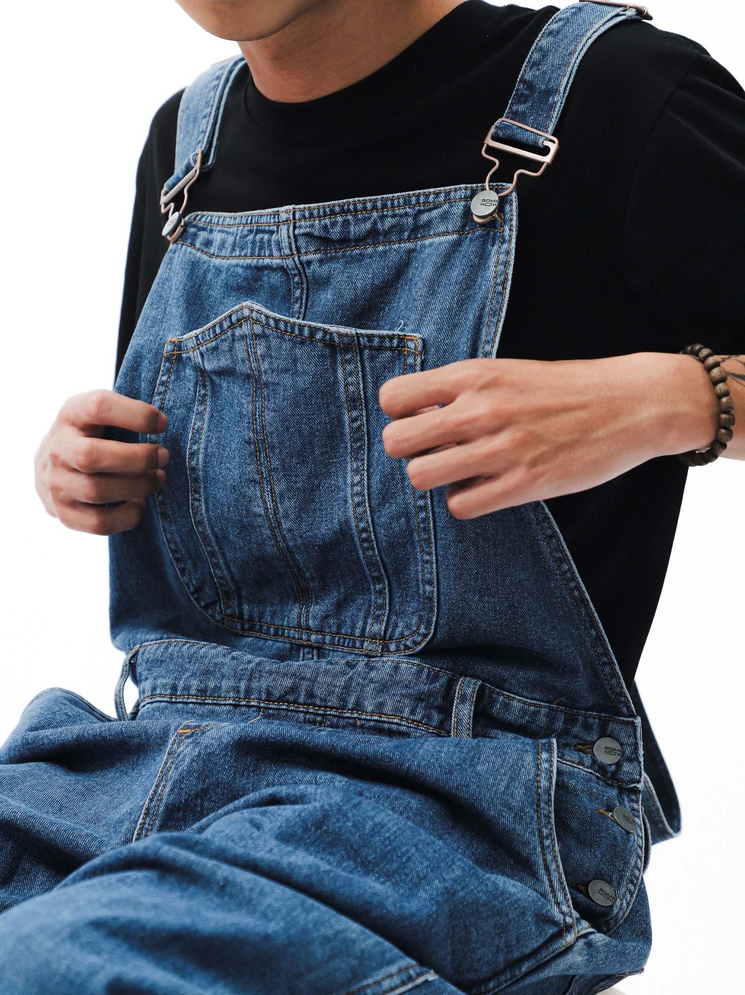 Quần Jean Denim Overalls