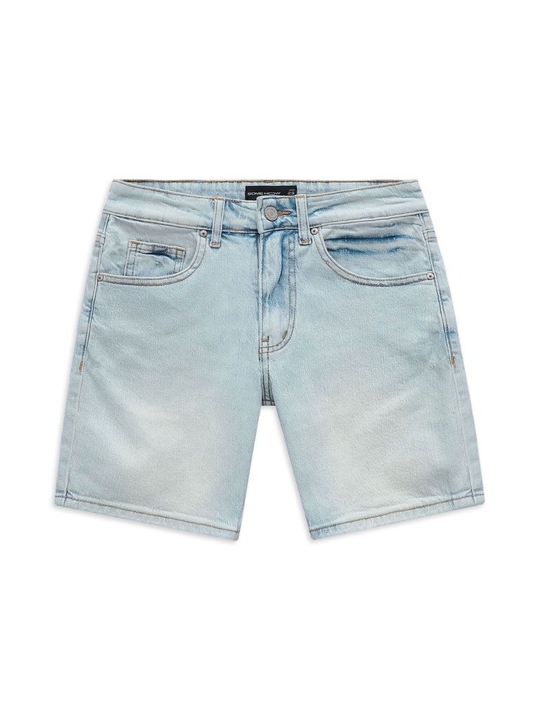 Quần Short Slim Denim Back Devipock