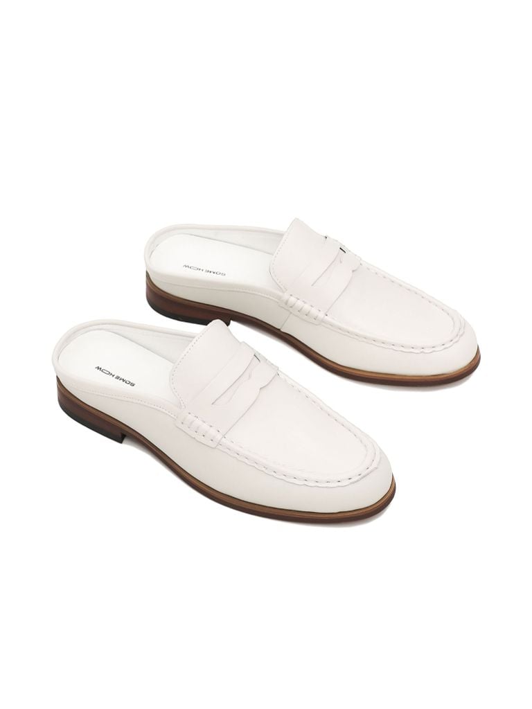  Giày Loafer Classic Frontape Creamy 