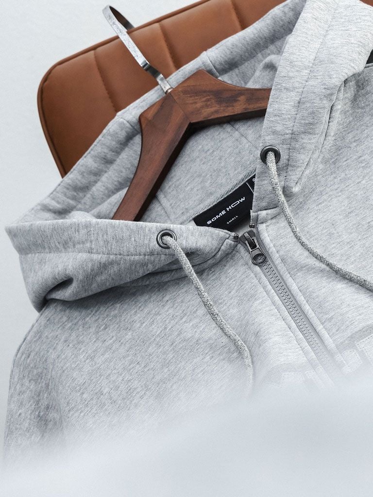 Áo Khoác Hoodie Gray Camplife