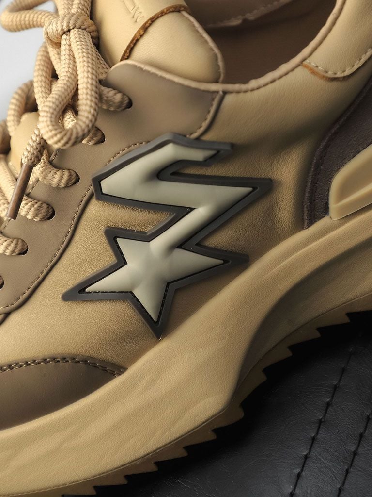 Giày Square Sole Lighting Brown