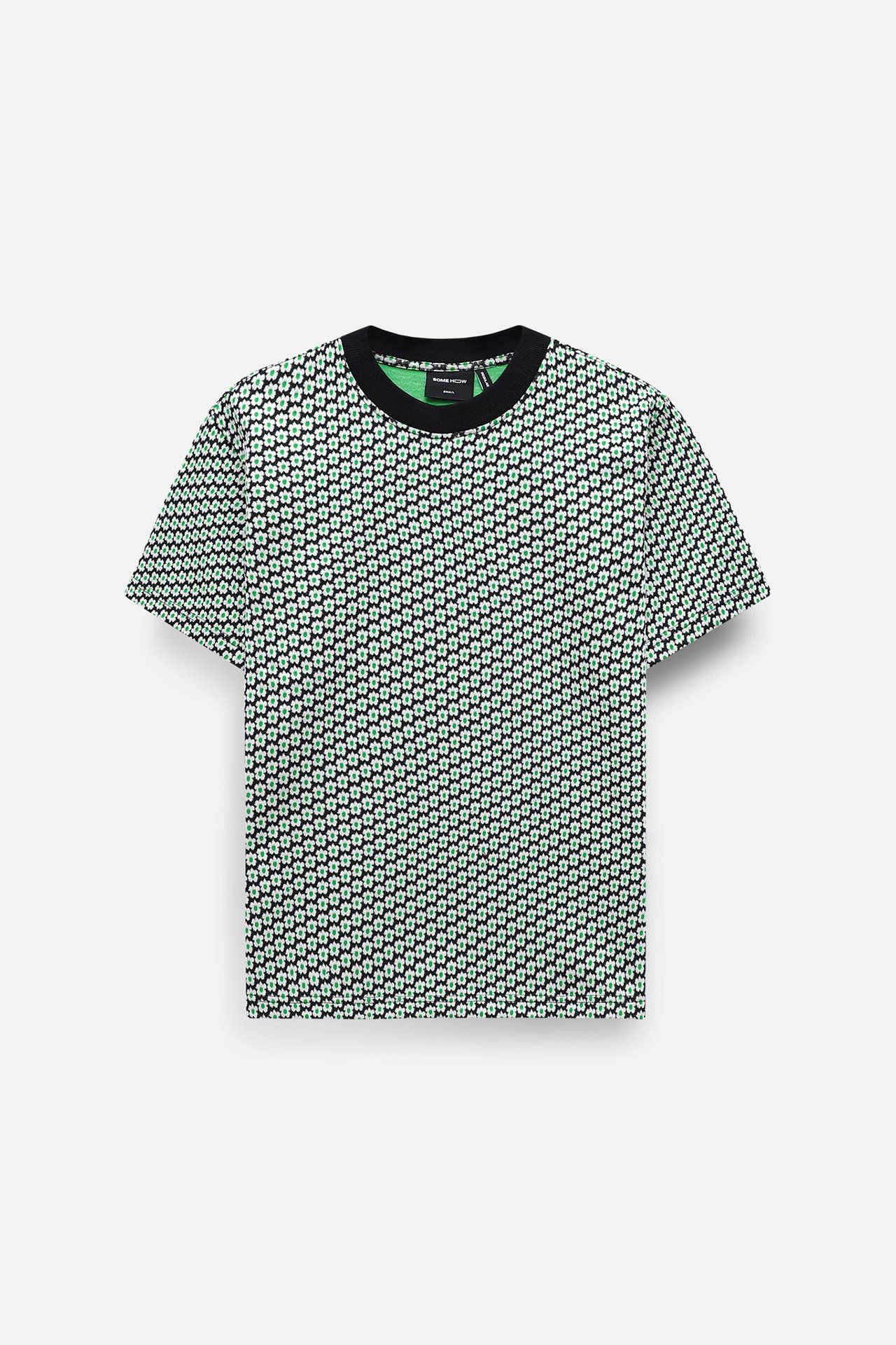 Áo Thun Mini Flowers Greentone