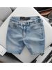 Quần Short Denim Back Minipock Blue